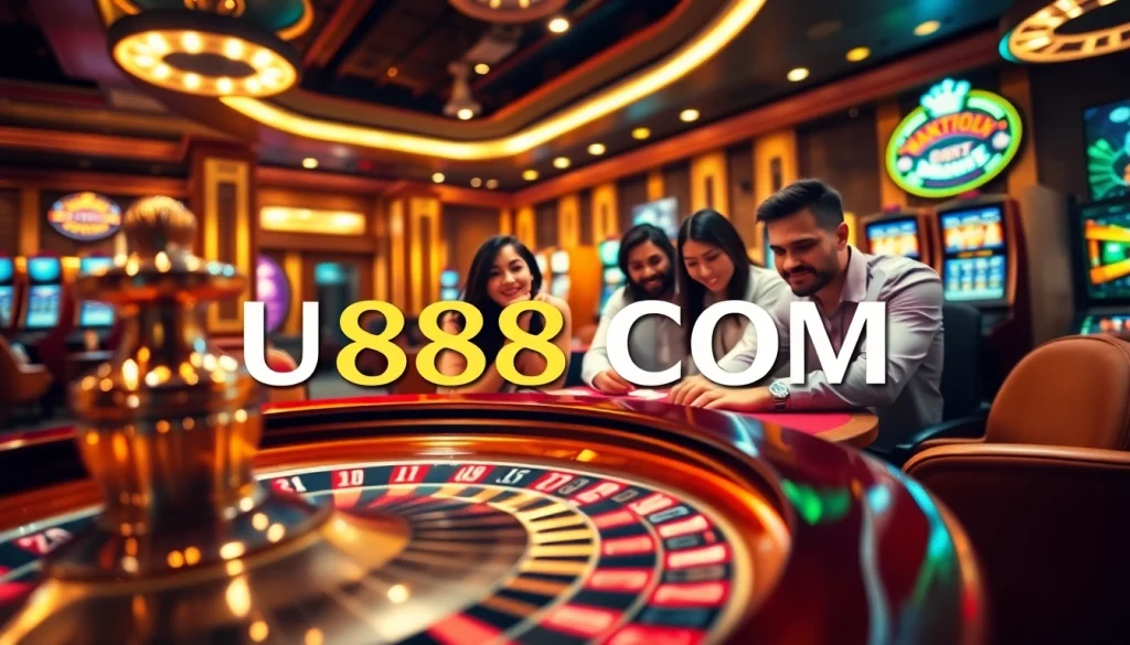 Experience thrilling gameplay at U888 COM, where poker strategies meet luxurious casino excitement.